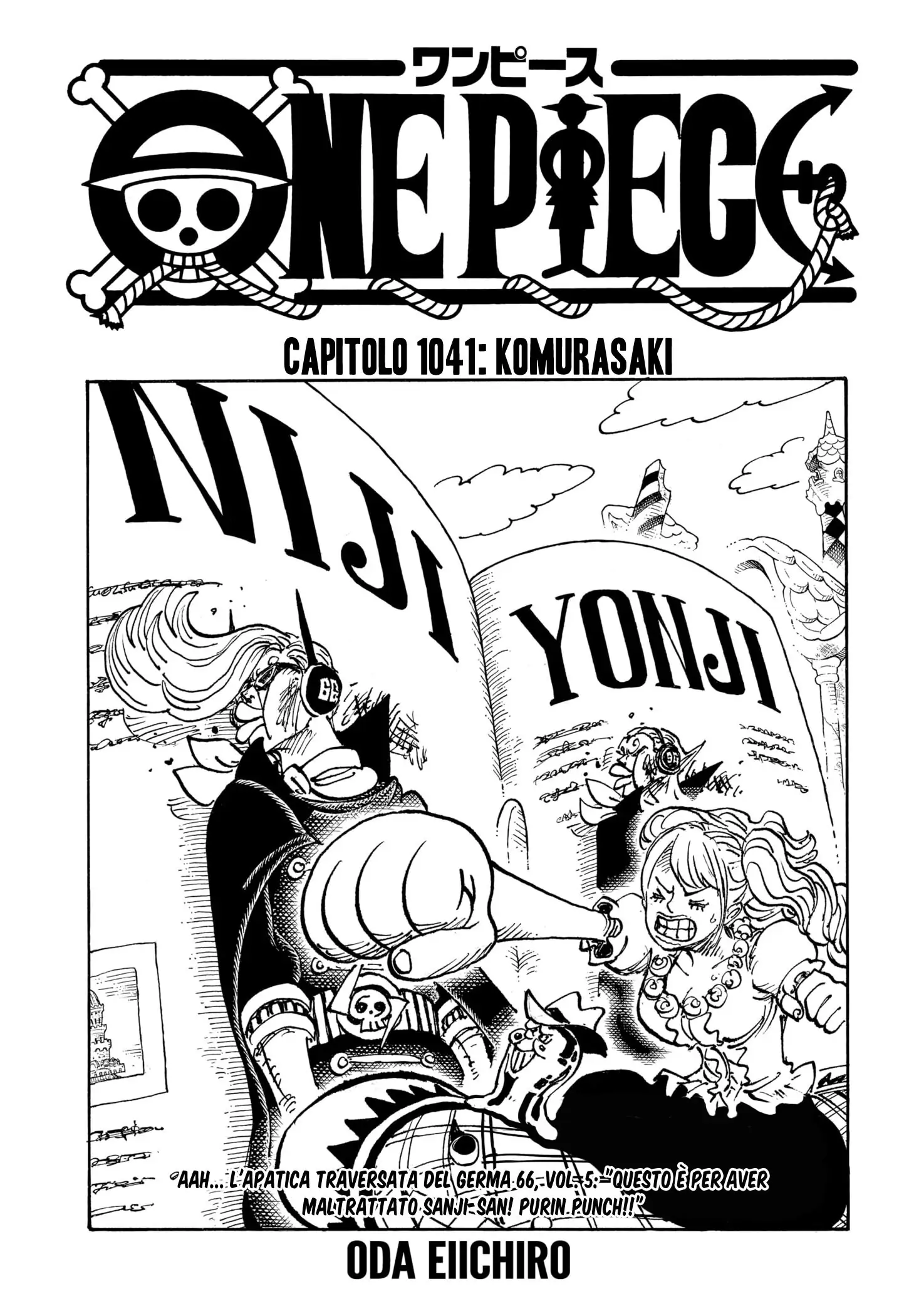 One Piece ITA-Chapter 1041